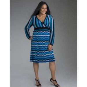 Lane Bryant Sweater dress fit and Flare